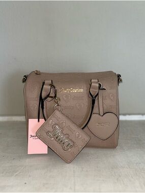 Juicy Couture Bestsellers Fame Satchel With Matching Wallet